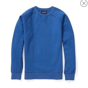 Jomers fleece sweatshirt in cobalt blue
